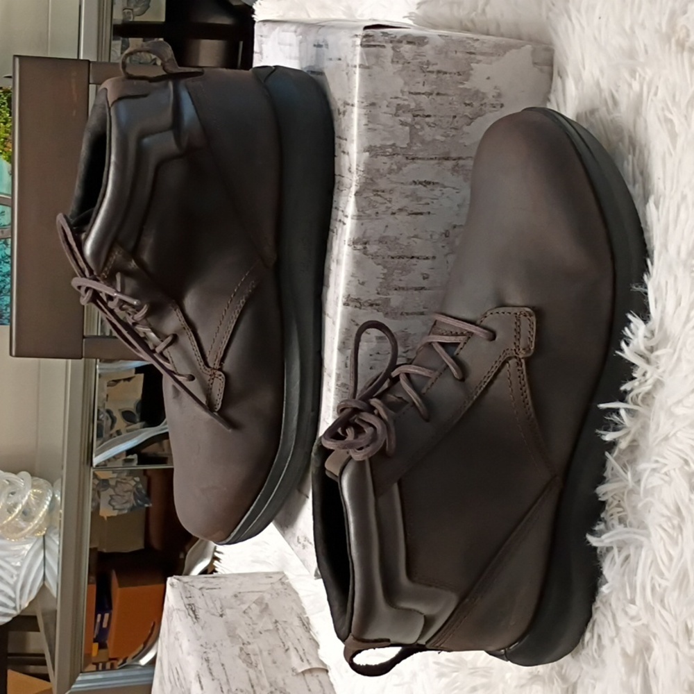 KURU Draft Aalto Men's 13 Brown Chukka Boots Plantar Fascitis Supportive